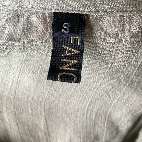 Fancyinn light green open front maxi cover up size S - Picture 4 of 5